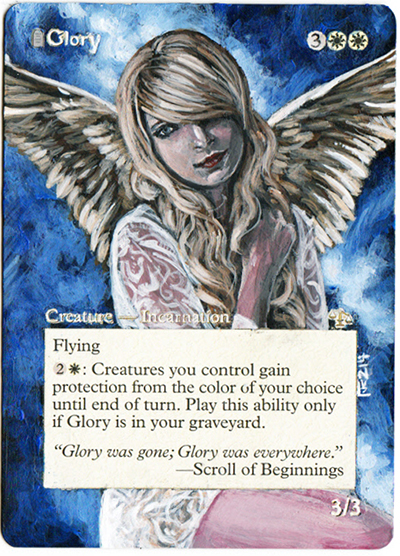Magic Card Alteration: Glory by Ondal-the-Fool on DeviantArt Magic Card Alteration: Glory by Ondal-the-Fool on DeviantArt