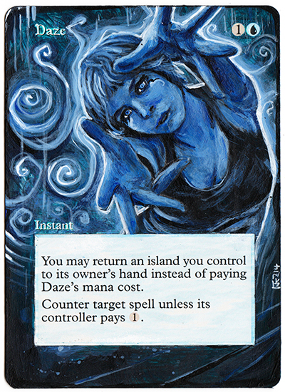 Magic The Gathering Alteration: Daze