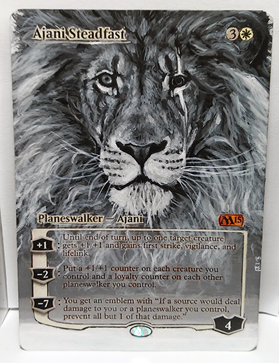 Magic Alteration: Ajani Steadfast 3/29/15