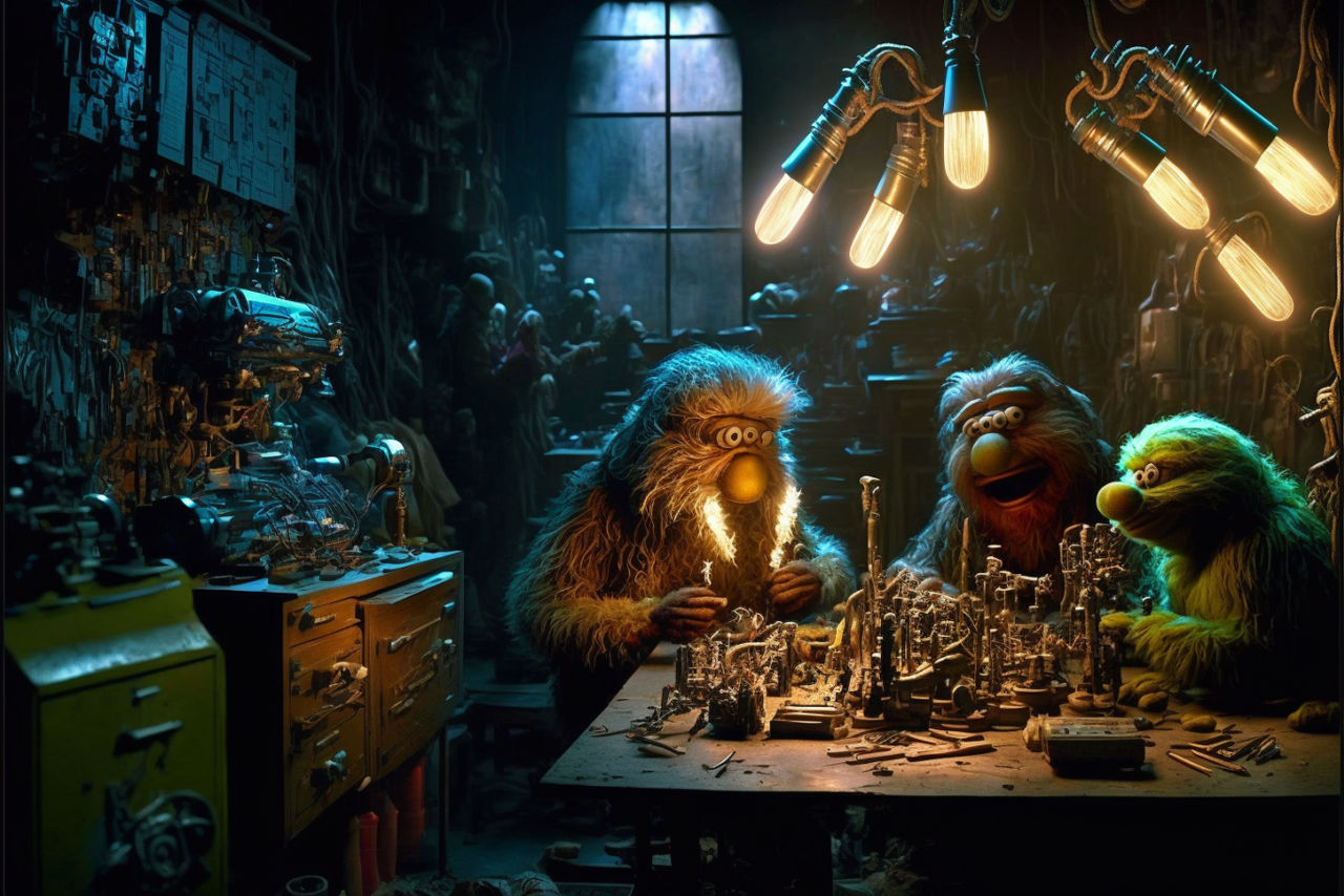 Porkshank3 Muppets Fraggles Technicians High-tech by RufusDev on DeviantArt