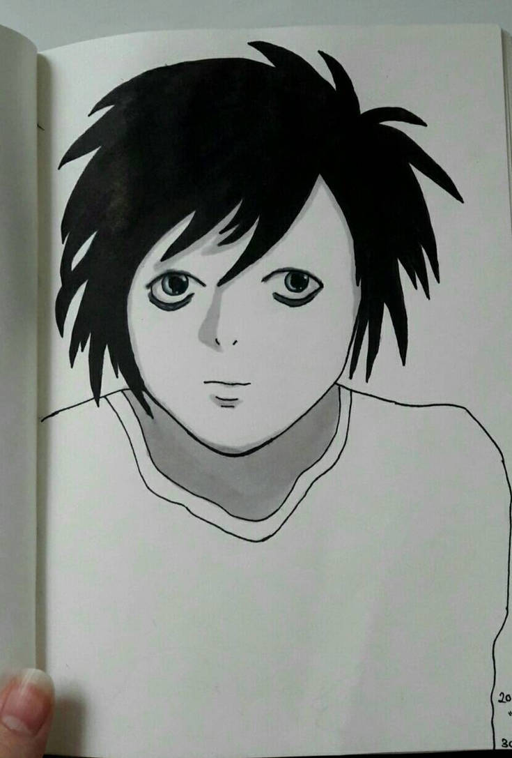 Deviantart La Note L, DeathNote by CoralineTheStrange on DeviantArt