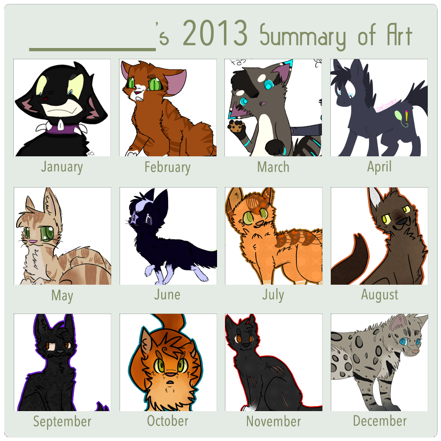 art summary of 2013