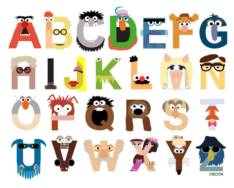 Muppet Writing The Muppet Alphabet by mbaboon on DeviantArt