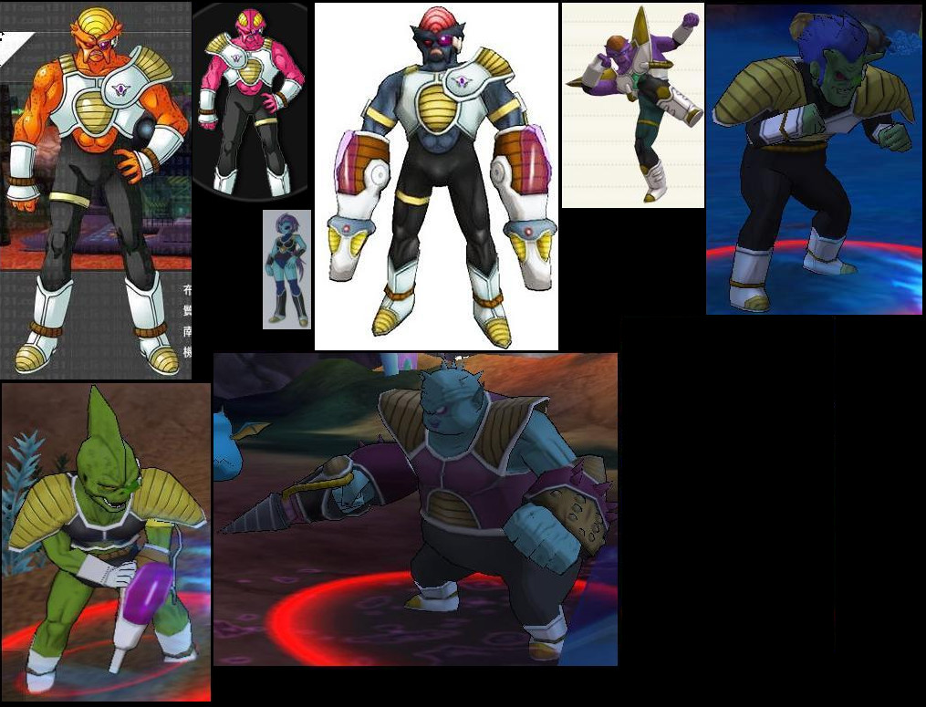 Dragon Ball Online NPCs Majins 1 by Hector444 on DeviantArt