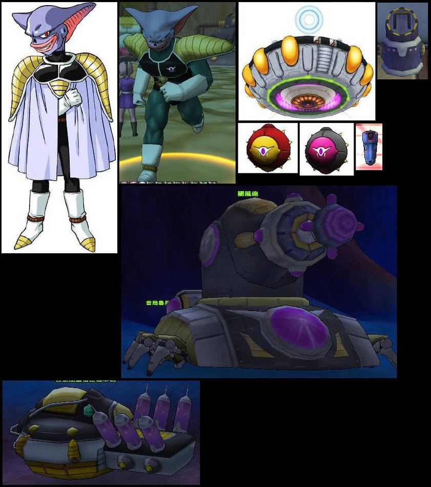 Dragon Ball Online NPCs Heroes and Villains by Hector444 on DeviantArt