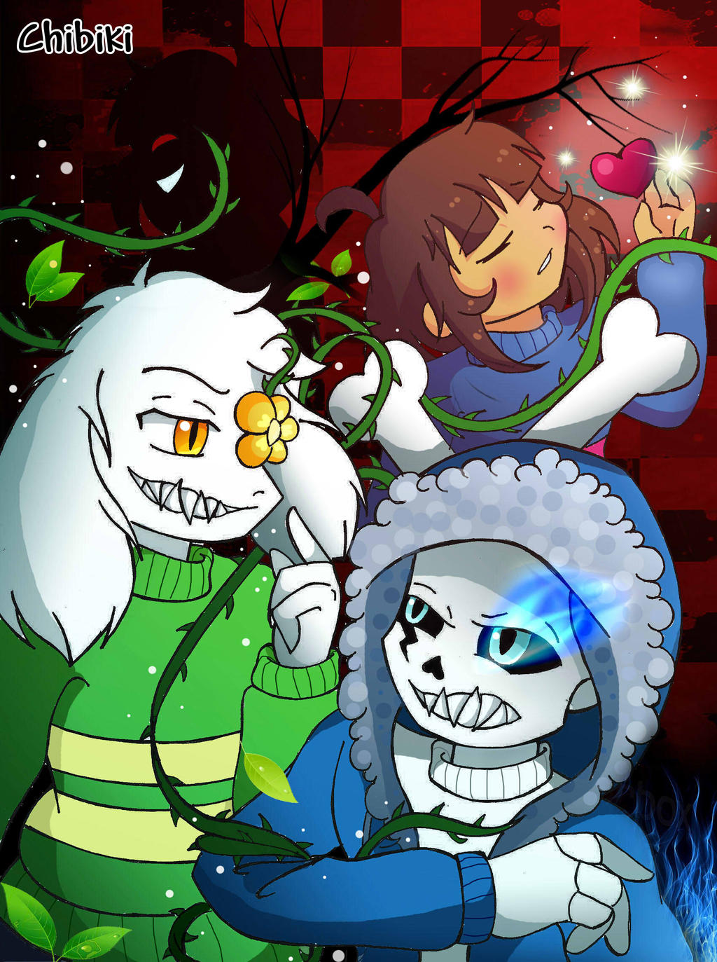 Chara Frisk Asriel Y Sans By Amumi On Deviantart Chara Frisk Asriel Y Sans By Amumi On Deviantart