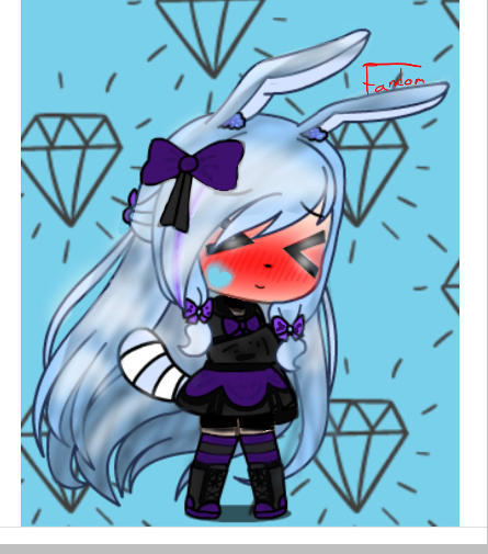 Gacha Blue Rabbit Bunny Gacha edit by Nightmare820 on DeviantArt