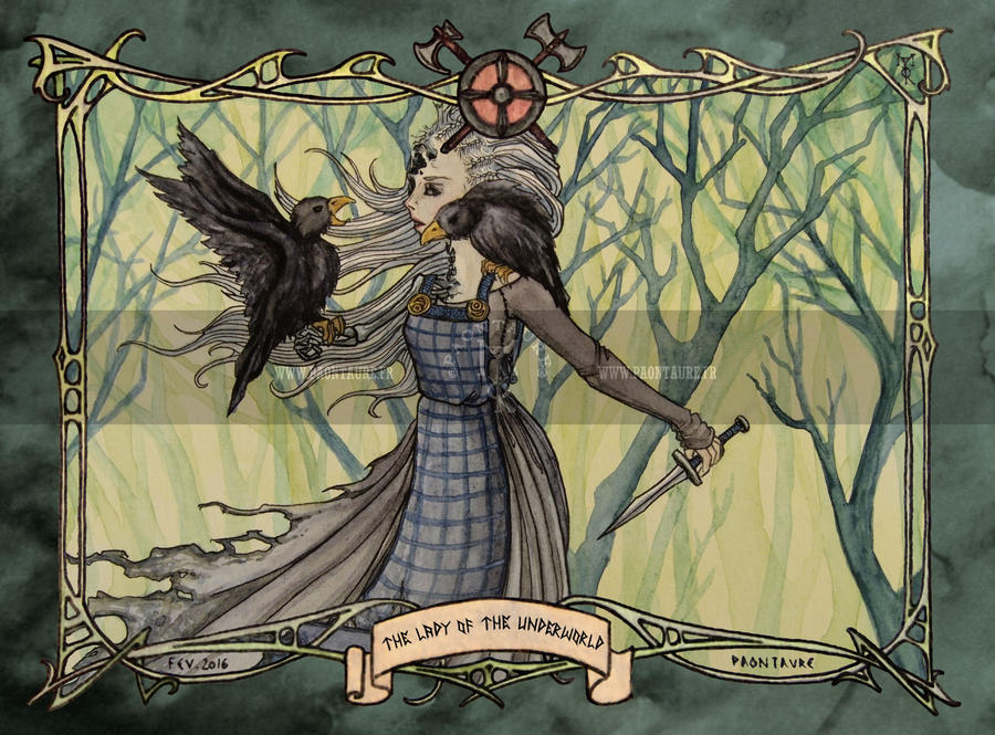 Hel the lady of the Underworld by May-Paontaure on DeviantArt