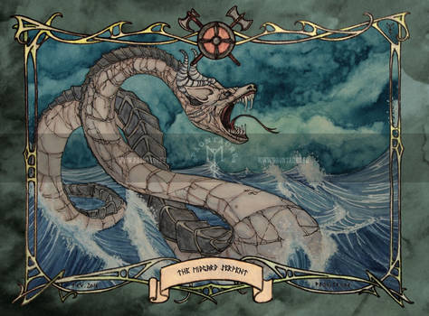 Jormungand, the Midgard serpent