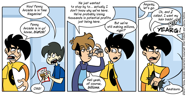 Guest Strip by Penny Arcade