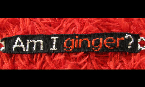 DW - Am I ginger?- friendship bracelet