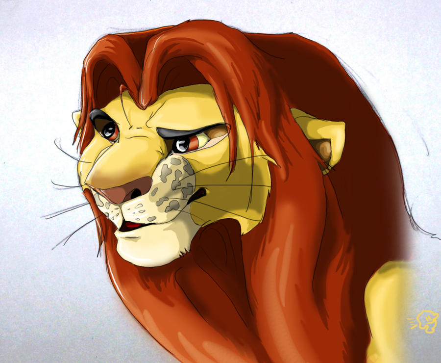 Simba another style by bulo4ka on DeviantArt