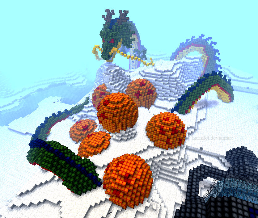 Minecraft: Shenron by Picklocks on DeviantArt