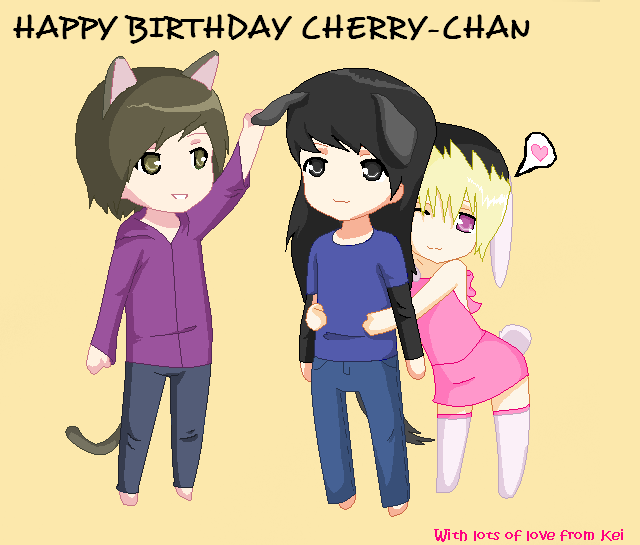 Happy birthday cherry-chan