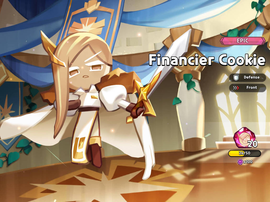 Financier cookie by yaoilover22 on DeviantArt