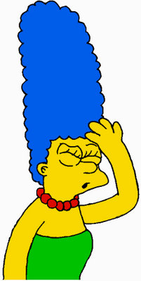 Marge says d'oh