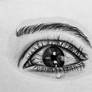 Tearful Eye (b+w)