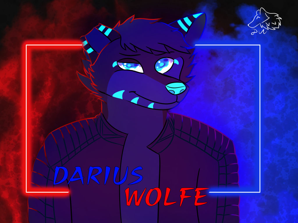 Neon Darius 2 by DariusWolfeDiAngelo on DeviantArt