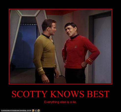 Star Trek: Scotty Knows Best