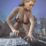 Calista - gigantic, wet, and unstoppable