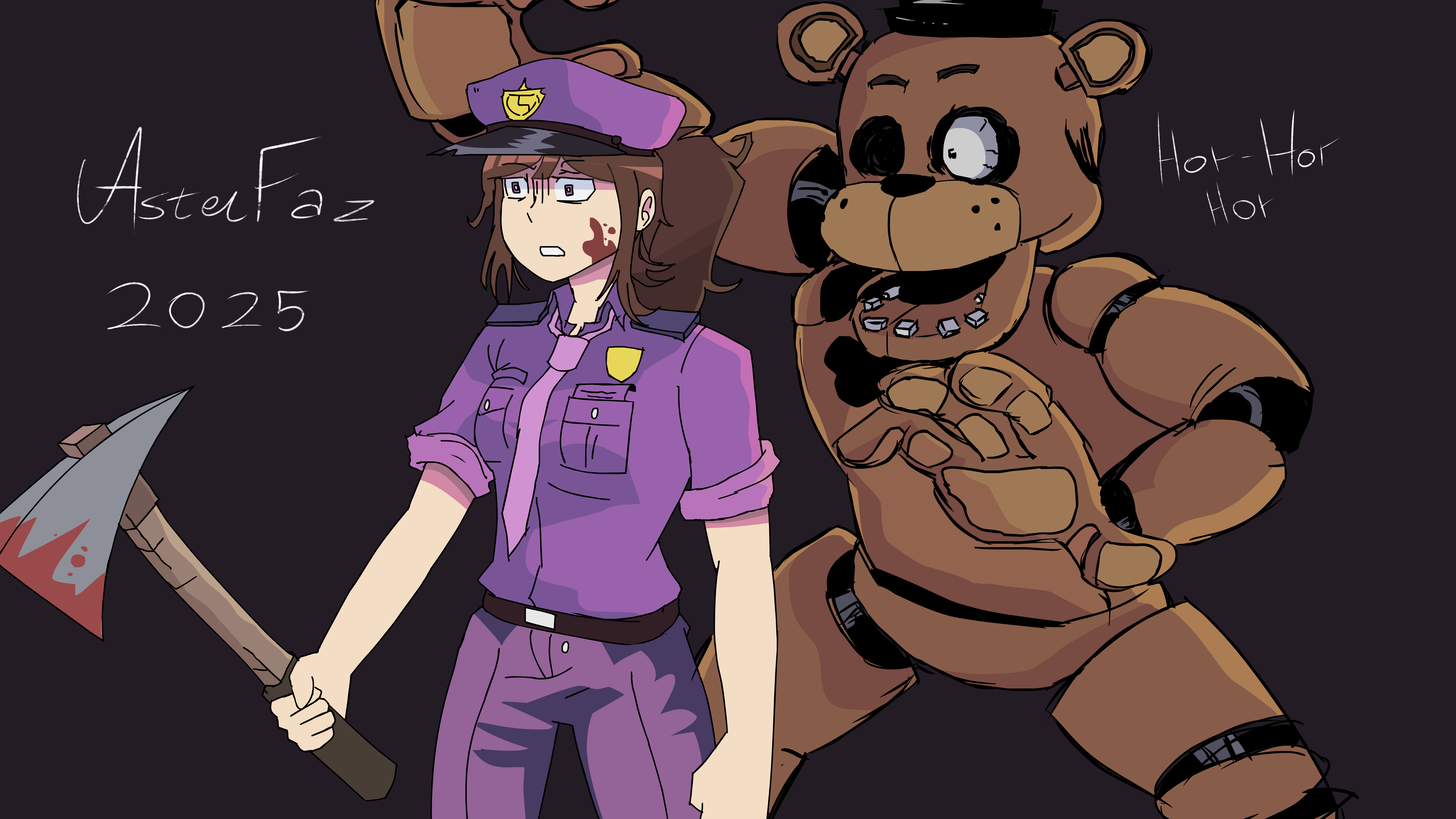 Purple Girl Fnaf By AstelFaz On DeviantArt purple-girl-fnaf-by-astelfaz-on-deviantart