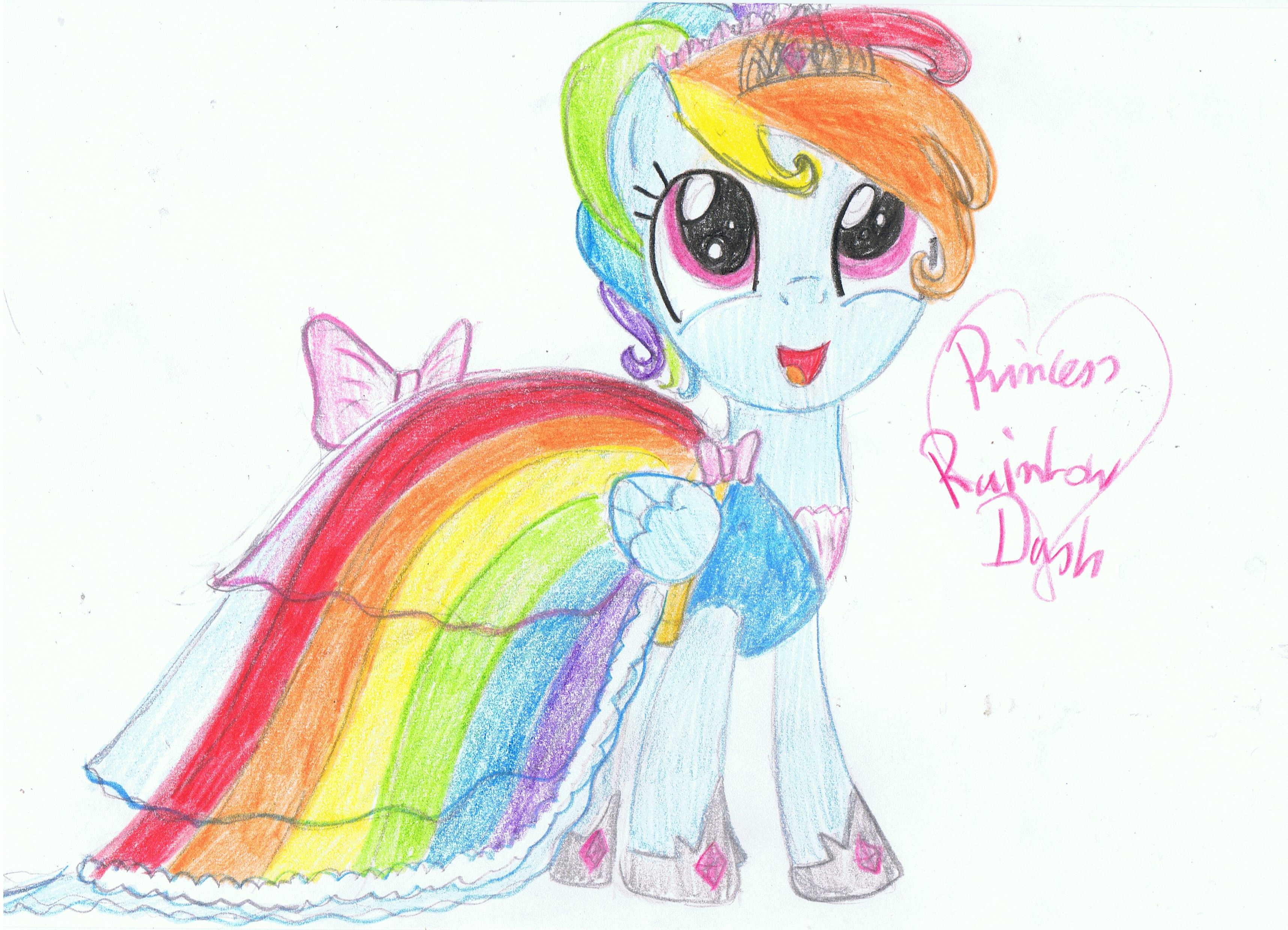 FanArt: Princess Rainbow Dash