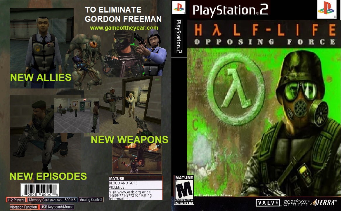 half life opposing force for