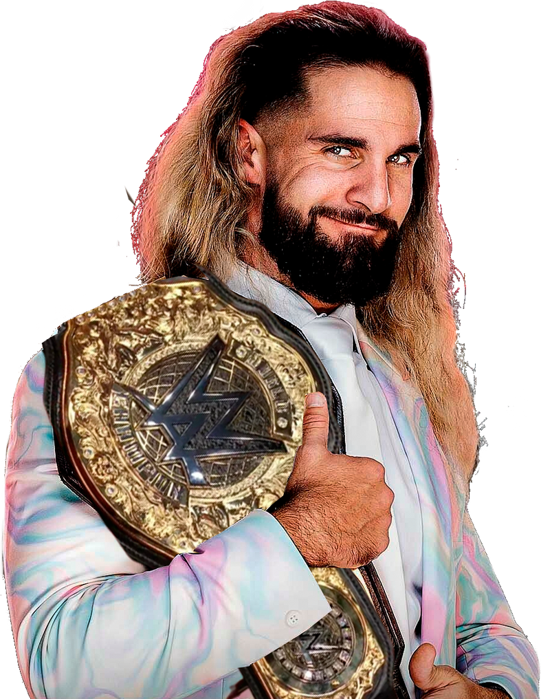 Seth Rollins World Heavyweight Champion Render by POTO4 on DeviantArt