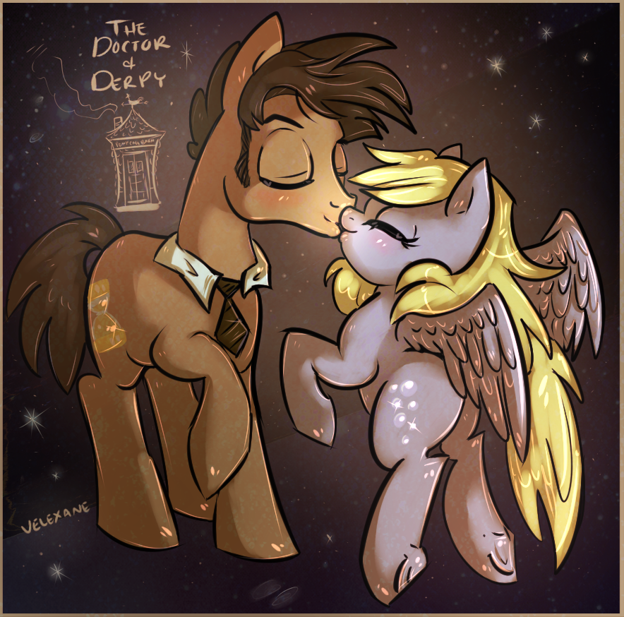 Doctor Whooves x Derpy Hooves