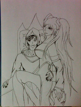 Summoner Deus and Sona