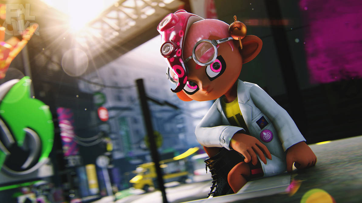 Octoling In Town by Faloliver on DeviantArt