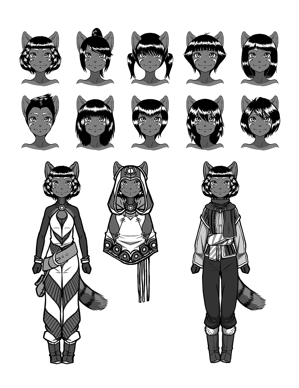 Pesha Character Concepts