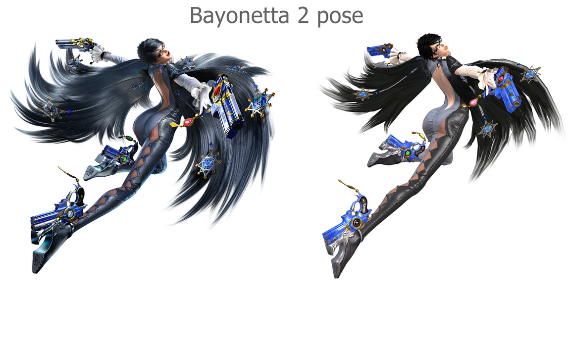 Bayonetta 2 Render Pose XNALara By VenomousThorns On.