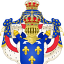 Coat of Arms of a Vichy France Monarchy