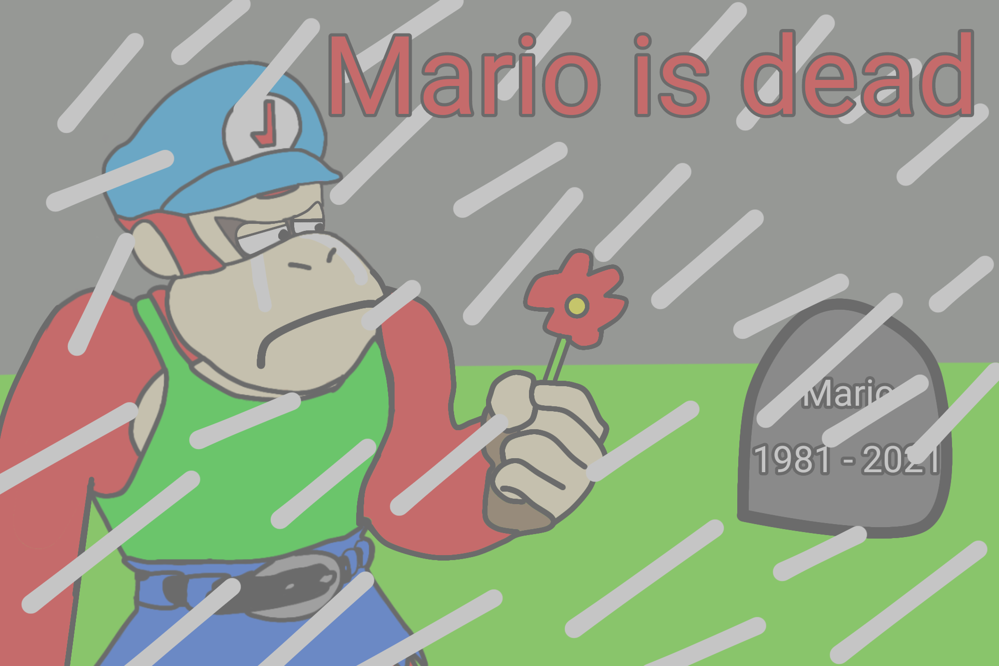 Ded Mario Mario is dead by juanquintero06 on DeviantArt