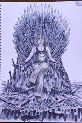 Shannon on the Iron Throne