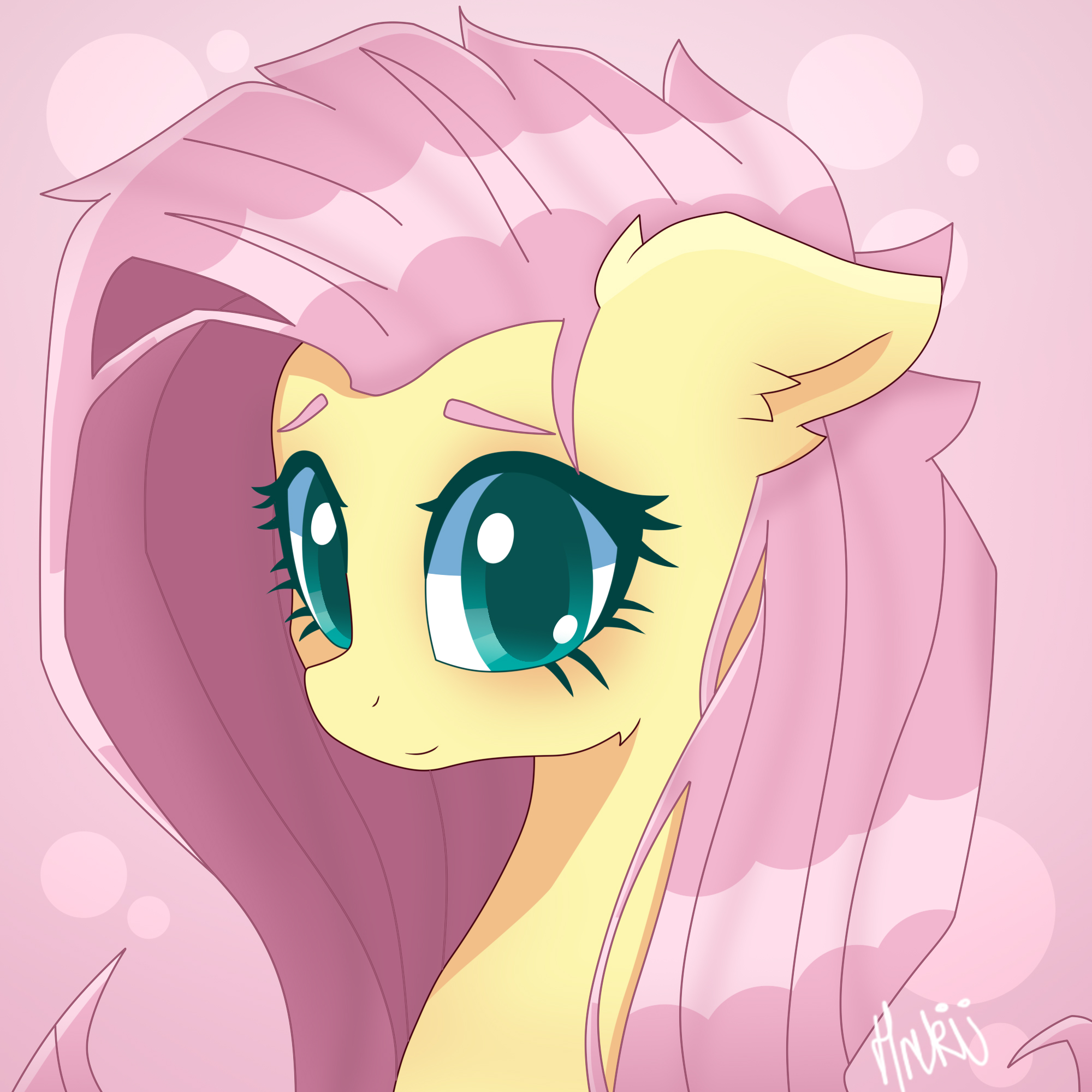 Fluttershy by H-Hrukii on DeviantArt