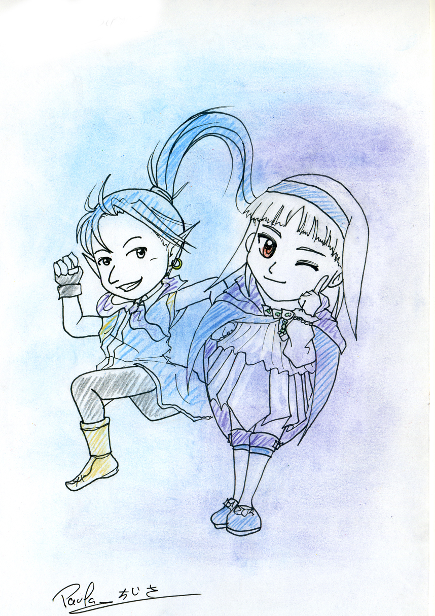 Suikoden: Chibi Stallion and Sierra