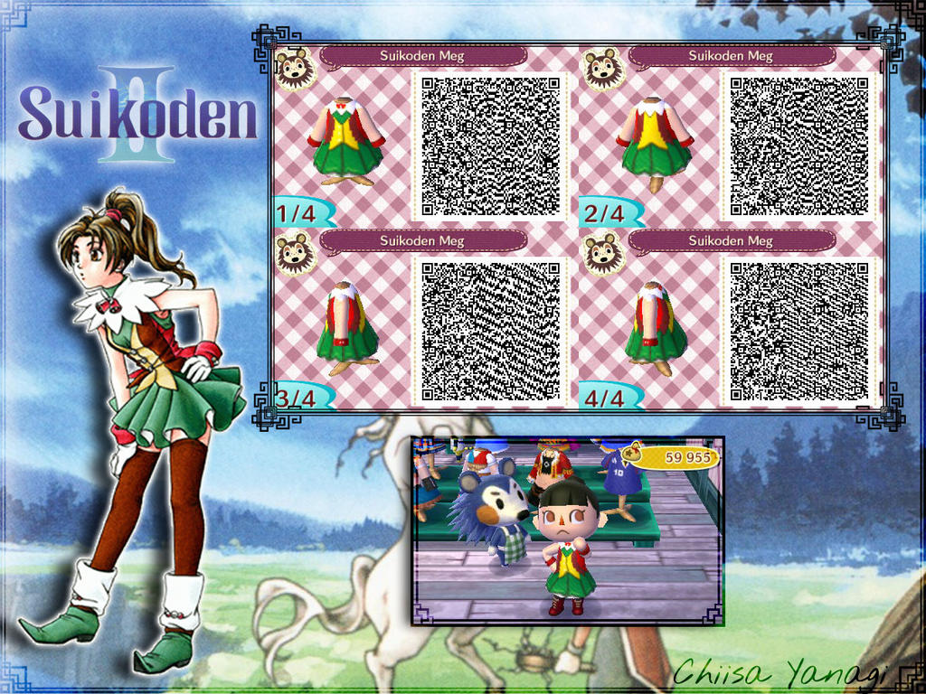 ACNL- Legend of Legacy Main Character Outfits by ACNL-QR-CODEZ on