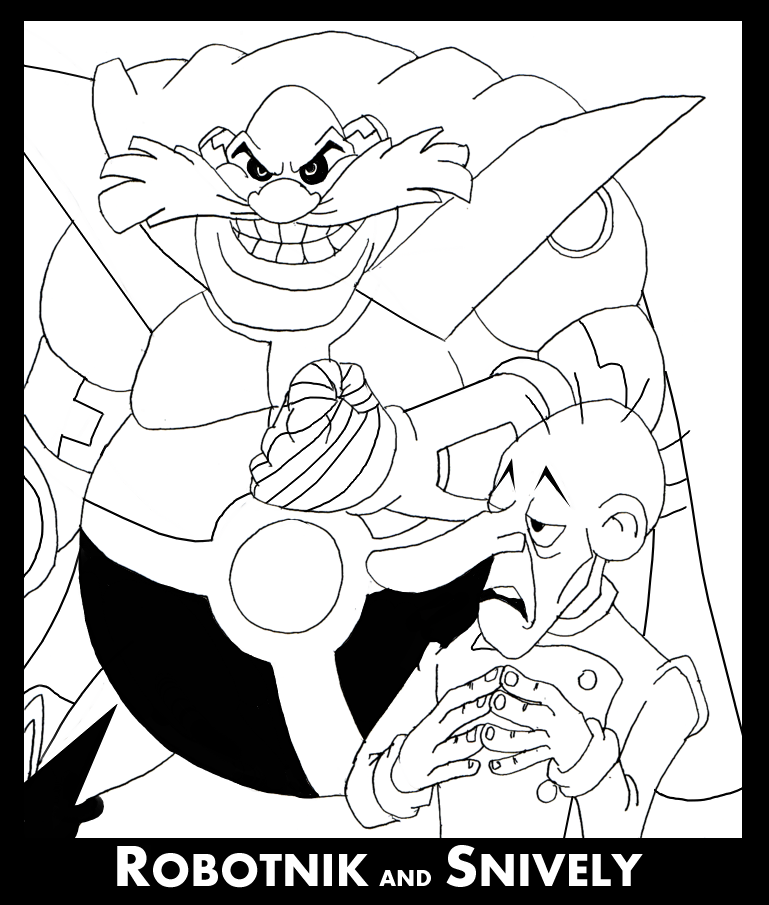 Snively Robotnik and Snively by MobianMonster on DeviantArt