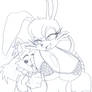 Bunnie and Tails pic