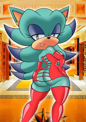 Breezie the Hedgehog by MobianMonster