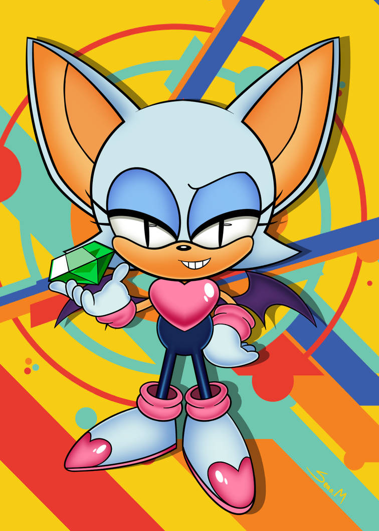 Classic Rouge by MobianMonster on DeviantArt