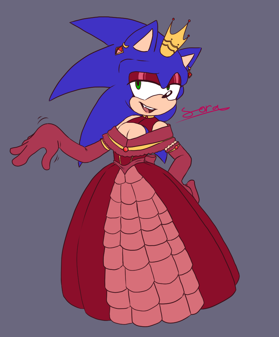 Princess Sonic By Smugperson On DeviantArt princess-sonic-by-smugperson-on-deviantart