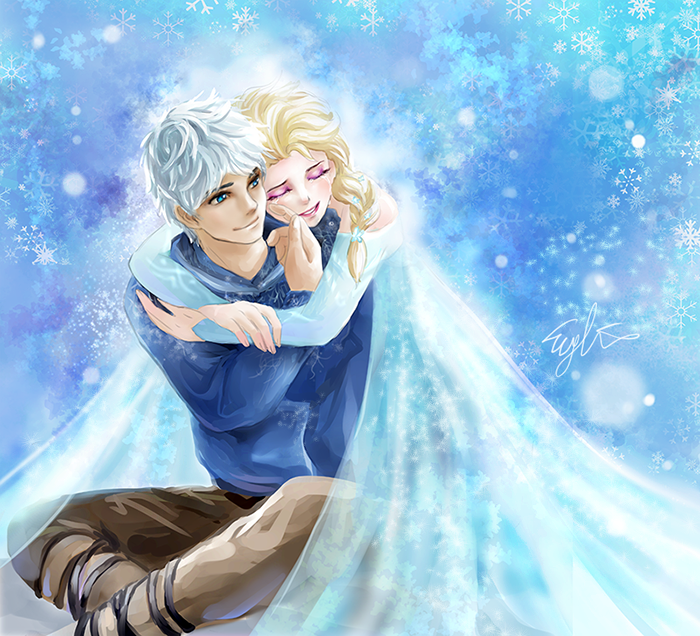 Jack And Elsa by EYKIHAN on DeviantArt