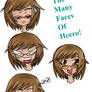 The Many Faces of Heero