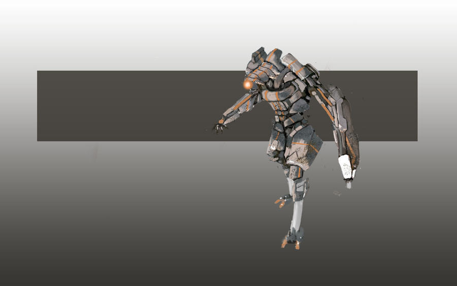 Robot by joshuahughesART on DeviantArt