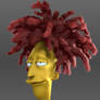 Sideshow Bob from Simpsons