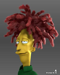 Sideshow Bob from Simpsons