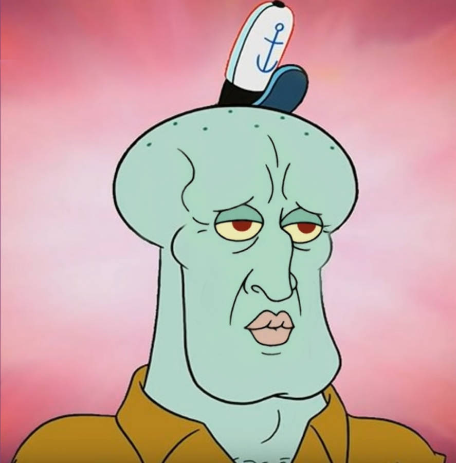 Squidward Handsome Face Meme squidward-handsome-face-meme